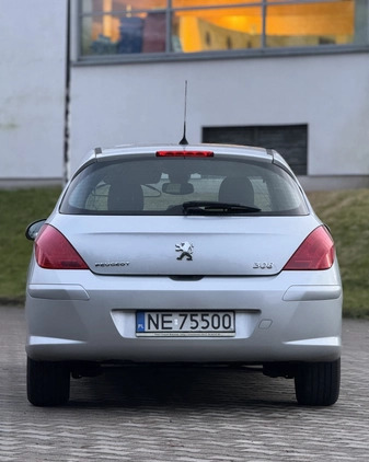 Peugeot 308 cena 12499 przebieg: 237000, rok produkcji 2009 z Szczecinek małe 137